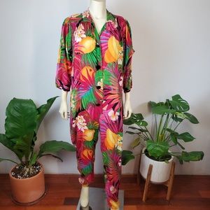 Vintage Tropical Jumpsuit
